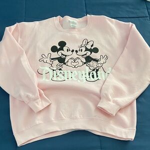 Sweethearts - Disneyland Parks Pink Crewneck